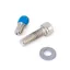 HT Components Replacement 1/8-inch 8mm Pin Kit in Silver