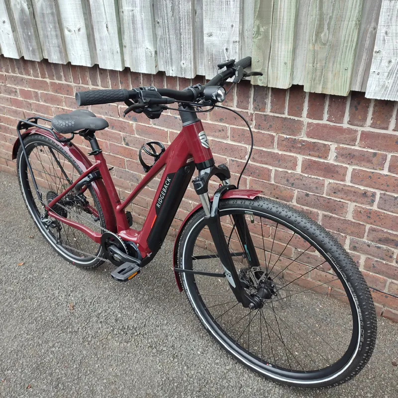 Ex-display/demo 2024 Ridgeback Advance 3W Open Frame Electric Leisure Bike in Red-1