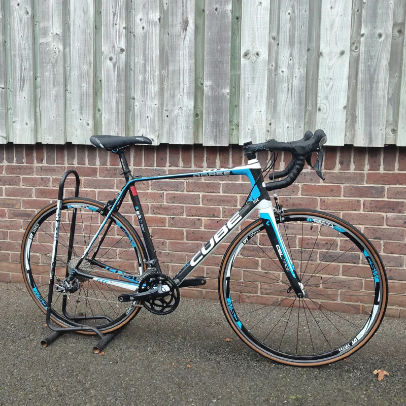 Cube Agree Carbon Road Bike 60cm Black / Blue -1