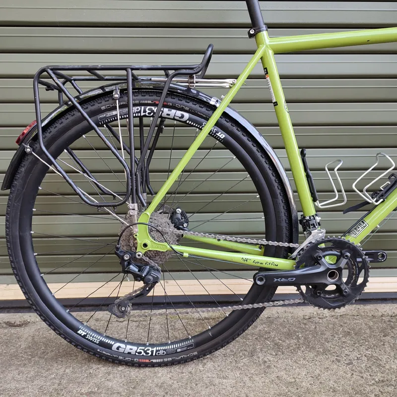 Ex-Hire Surly Disc Trucker - 700c Wheel Touring Bike - Pea Lime Soup-2