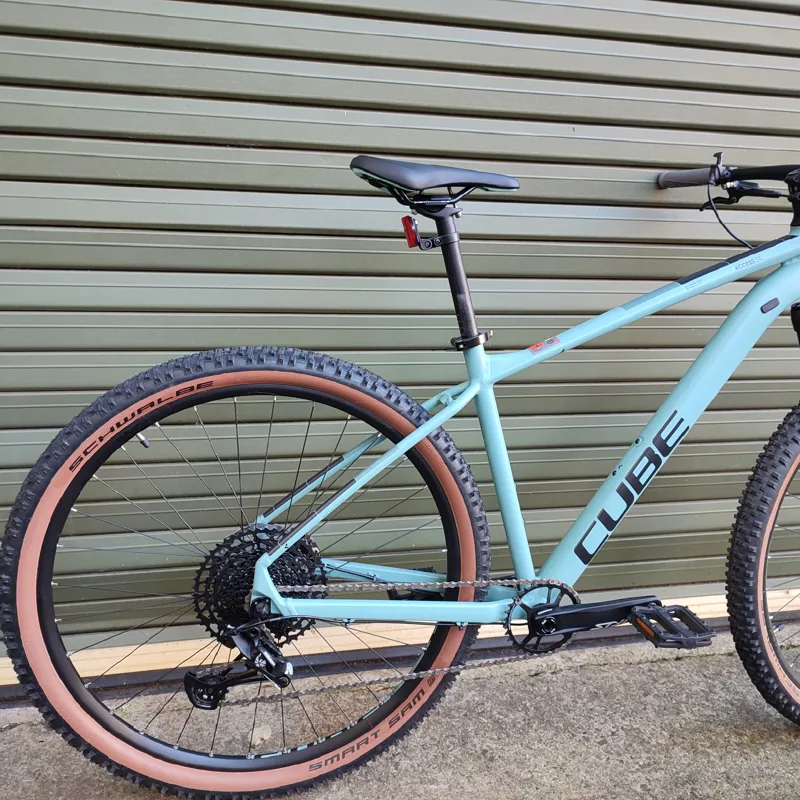 Cube Access WS SL Womens Hardtail Mountain Bike - Oldmint / Black-2