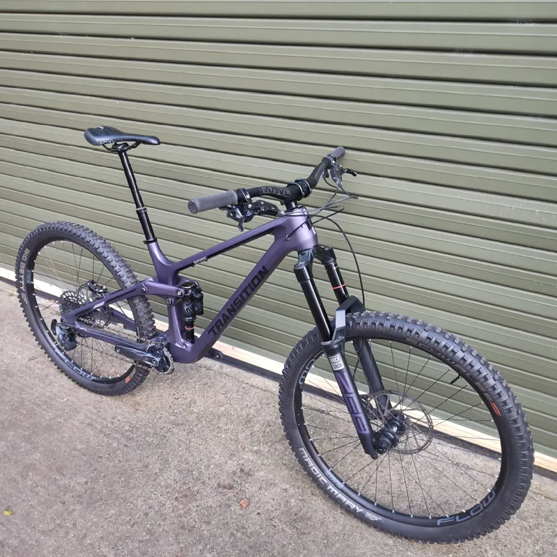 Ex-Demo Transition Spire GX Carbon Full-Suspension Mountain Bike - Purple-4