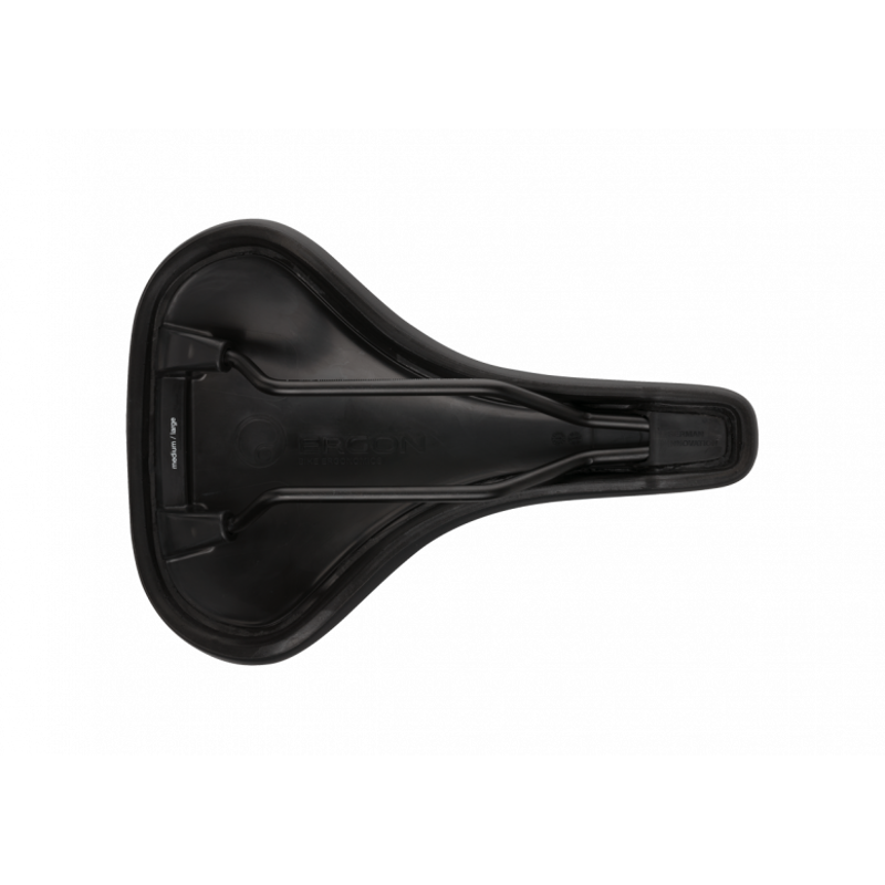 Ergon ST Gel Mens Touring Bike Saddle - Black-2