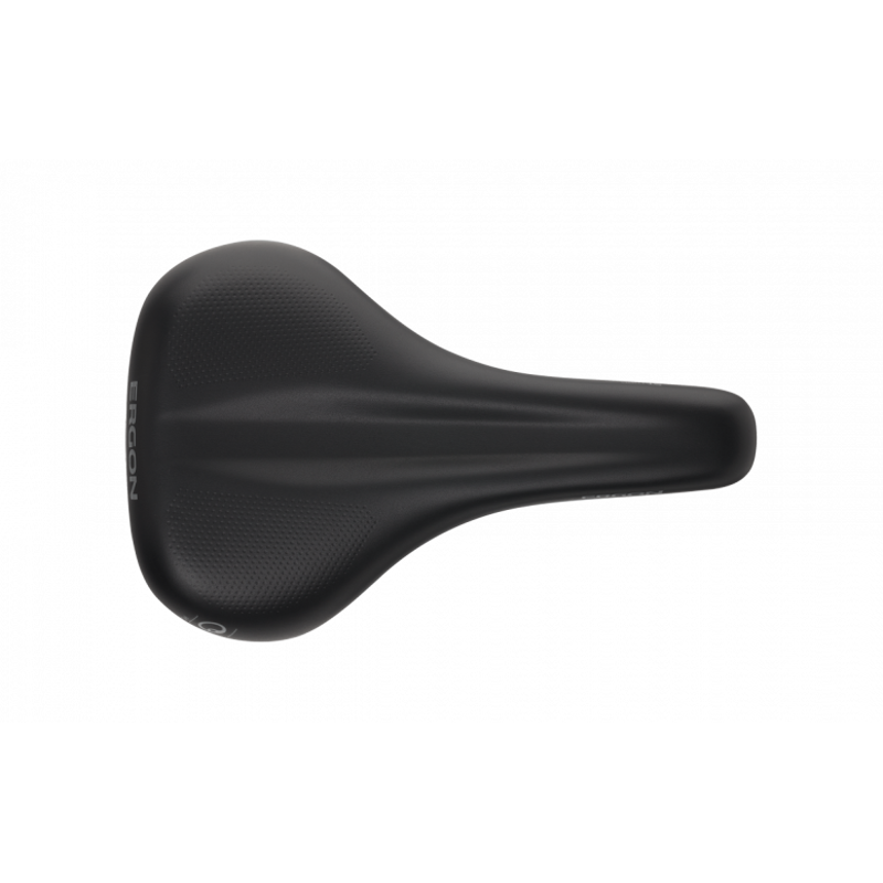 Ergon ST Gel Mens Touring Bike Saddle - Black-1