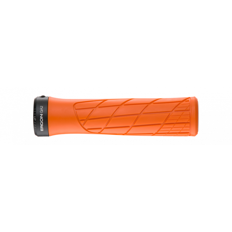 Ergon GA2 Regular MTB Grips - Orange-1