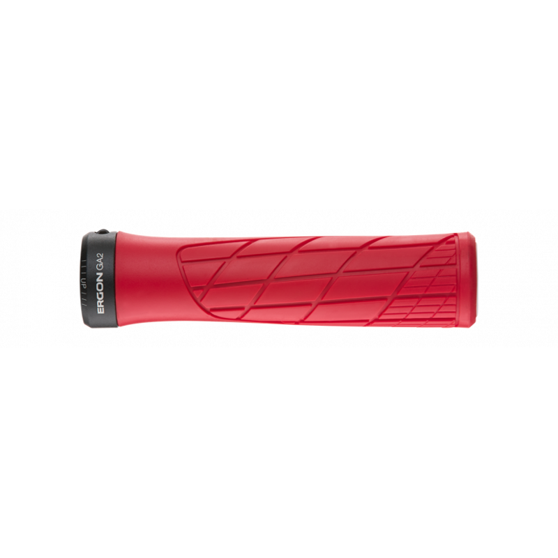 Ergon GA2 Standard MTB Grips - Red-1