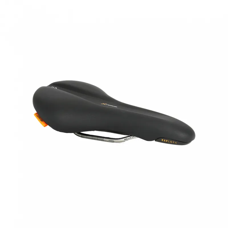 Selle Royal Explora Leisure Bicycle Saddle - Black-6