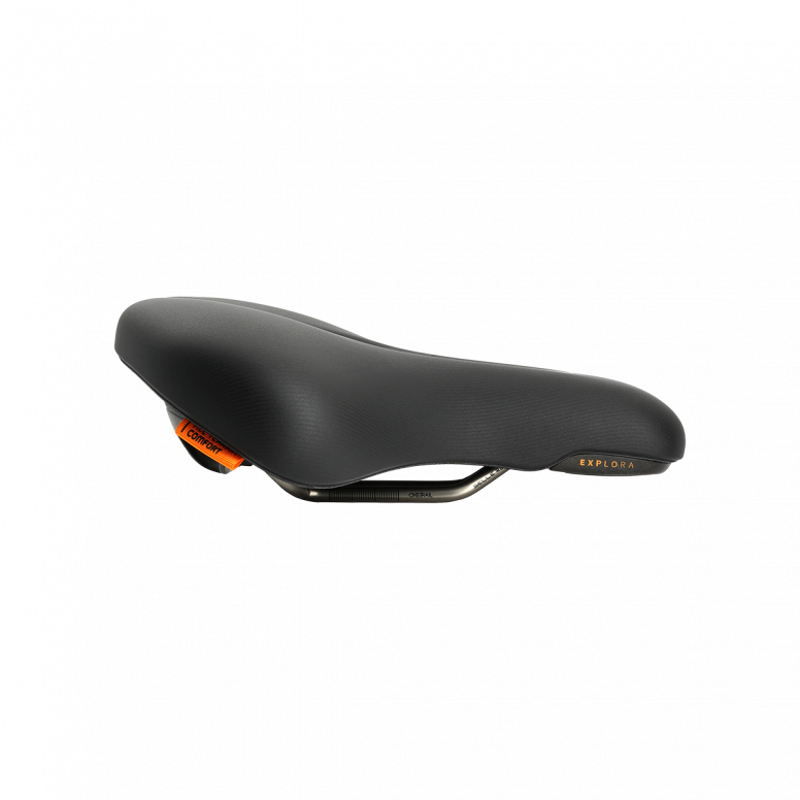 Selle Royal Explora Leisure Bicycle Saddle - Black-1