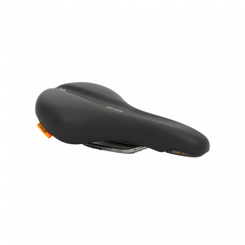Selle Royal Explora Leisure Bicycle Saddle - Black-3