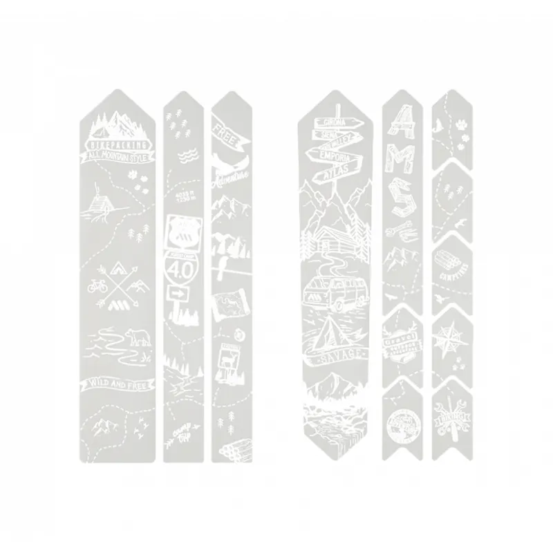 AMS All Mountain Style Honeycomb Frame Guard Gravel / Road-3