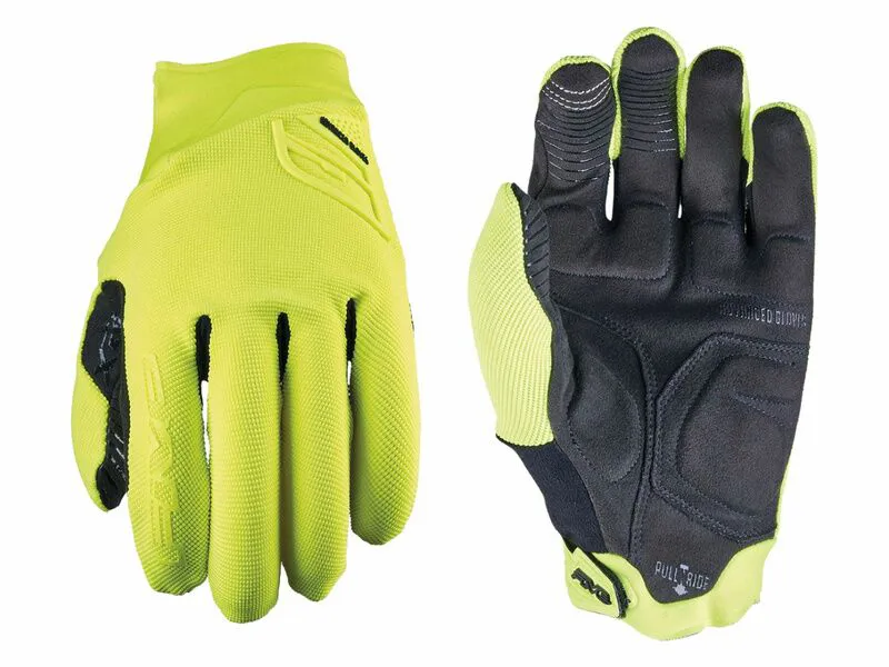 Five XR-Trail Gel MTB Gloves Fluo Yellow