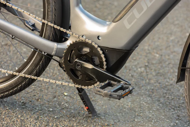 Ex-Hire Cube Touring Hybrid EXC 625 Easy Entry Electric Leisure Bike - Grey/Metal-3