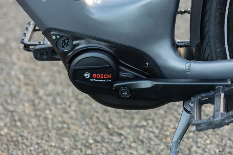 Ex-Hire Cube Touring Hybrid EXC 625 Easy Entry Electric Leisure Bike - Grey/Metal-7