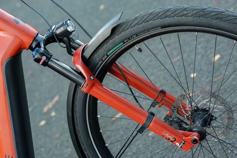 Ex-Hire Cube Kathmandu Hybrid EXC 750 Trekking eBike - Red/Black-2