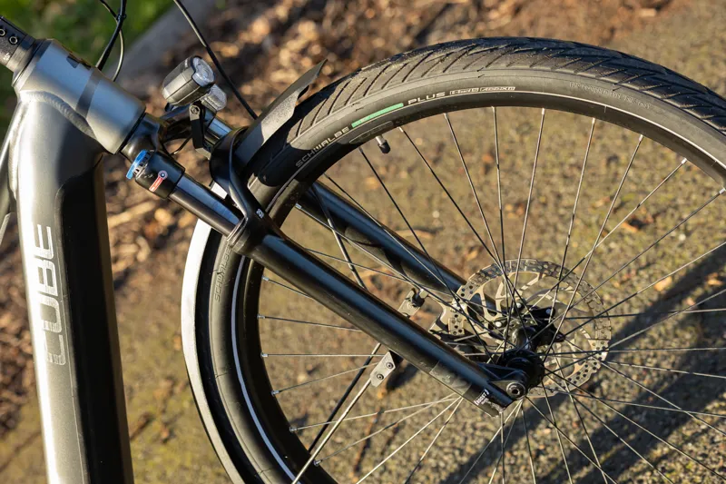 Ex-Hire Cube Touring Hybrid EXC 625 Trapeze Electric Leisure Bike - Grey/Metal-4