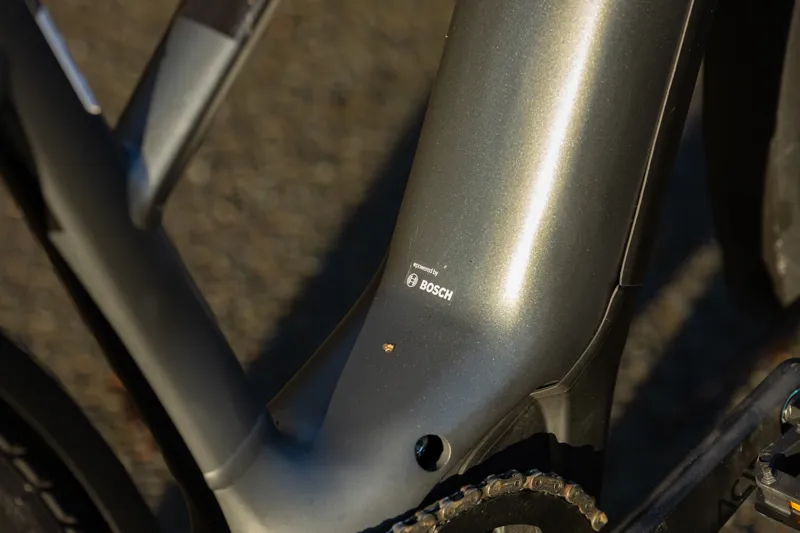 Ex-Hire Cube Touring Hybrid EXC 625 Trapeze Electric Leisure Bike - Grey/Metal-6