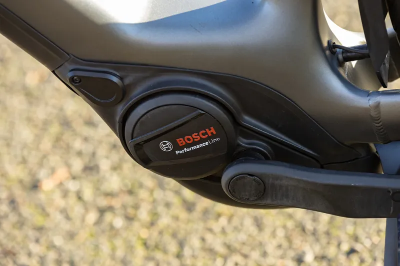 Ex-Hire Cube Touring Hybrid EXC 625 Trapeze Electric Leisure Bike - Grey/Metal-7