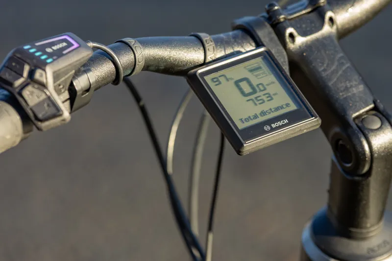 Ex-Hire Cube Touring Hybrid EXC 625 Trapeze Electric Leisure Bike - Grey/Metal-10