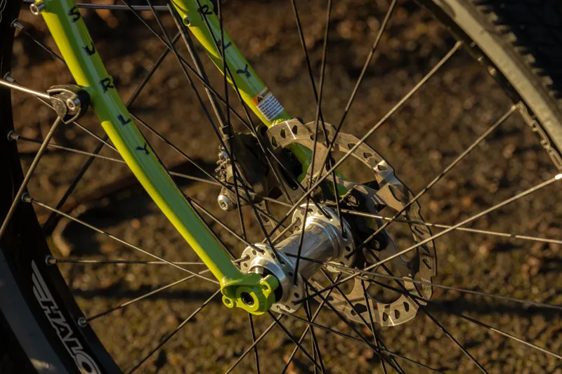 Ex-Hire Surly Disc Trucker - 26Inch Touring Bike - Pea Lime Soup-3