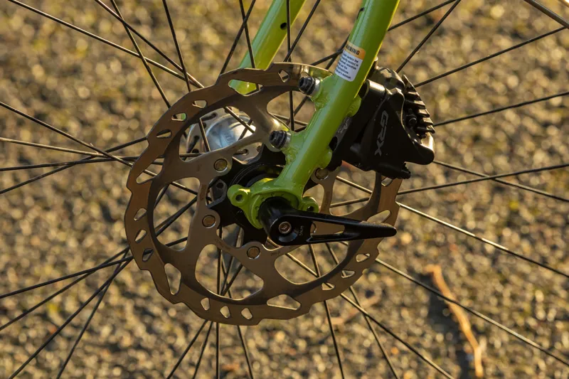 Ex-Hire Surly Disc Trucker - 26Inch Touring Bike - Pea Lime Soup-12