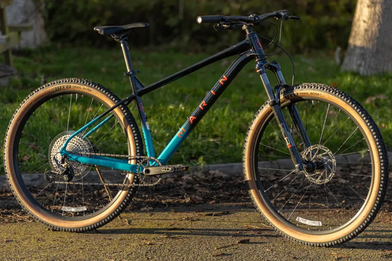 Ex-Hire Marin Bobcat Trail 5 27.5 Inch Mountain Bike - Blue / Black-1