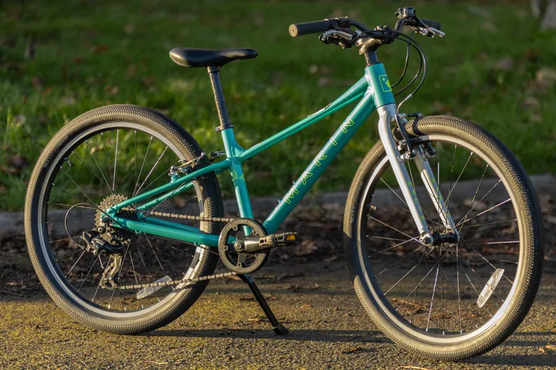 Ex-Hire Marin Coast Trail 24 Inch Kids Bike - Teal / Silver-1