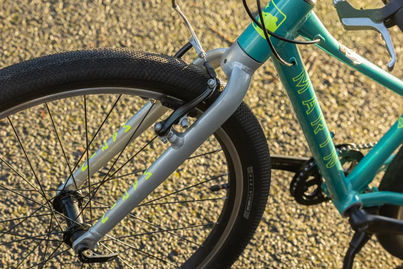 Ex-Hire Marin Coast Trail 24 Inch Kids Bike - Teal / Silver-9