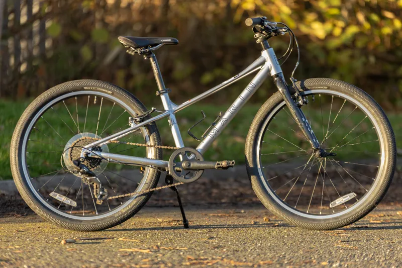 Ex-Hire Marin Coast Trail 24 Inch Kids Bike - Silver/Black