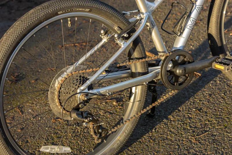 Ex-Hire Marin Coast Trail 24 Inch Kids Bike - Silver/Black-6