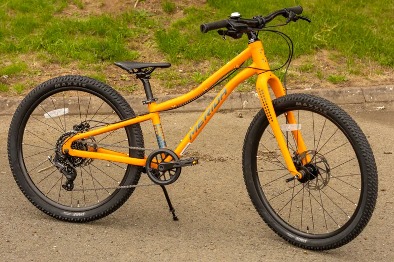 Ex-Hire Merida Matts J24+ Kids 24 Inch Mountain Bike - Silk Orange-1