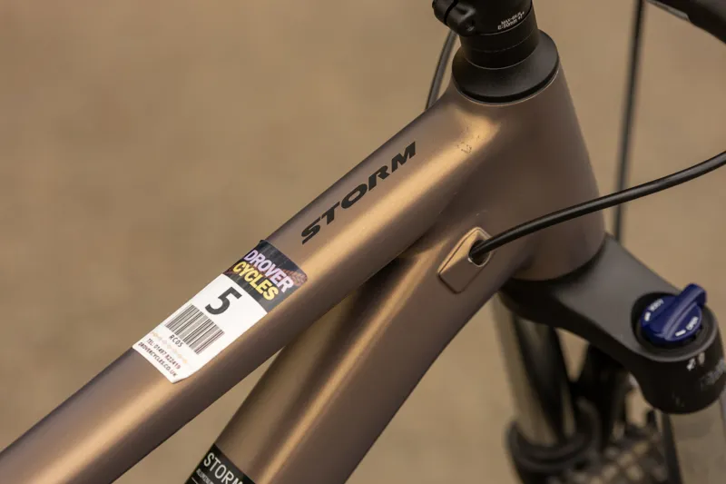 Ex-Hire 10-Speed Norco Storm 120 Hardtail Mountain Bike - Nanaimo Bar Brown-4