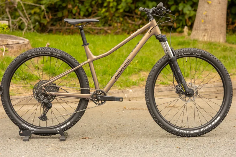 Ex-Hire 10-Speed Norco Storm 120 Hardtail Mountain Bike - Nanaimo Bar Brown-1