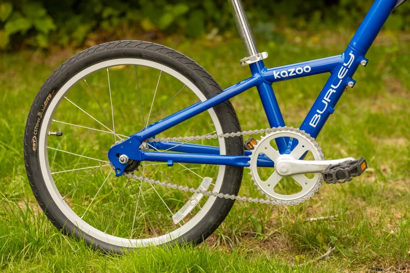 Ex-Hire Burley Kazoo Single Speed Tag-A-Long Trailercycle - 20 Inch Wheel-1