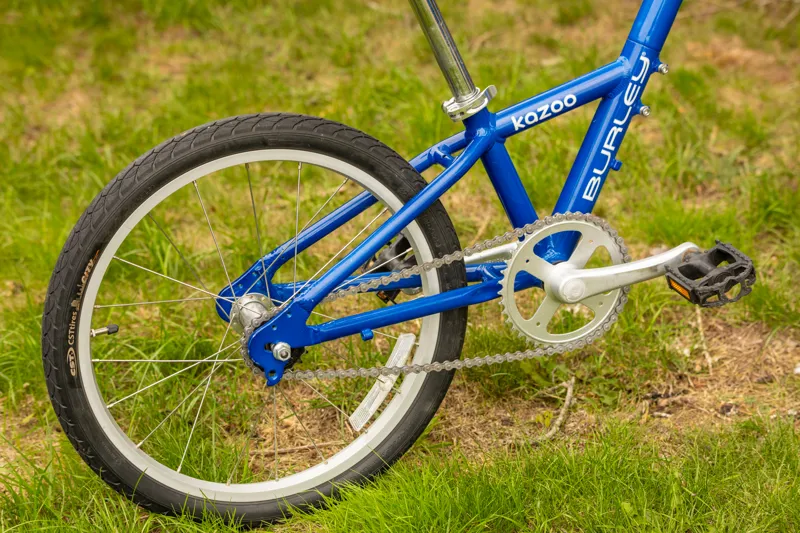 Ex-Hire Burley Kazoo Single Speed Tag-A-Long Trailercycle - 20 Inch Wheel-2