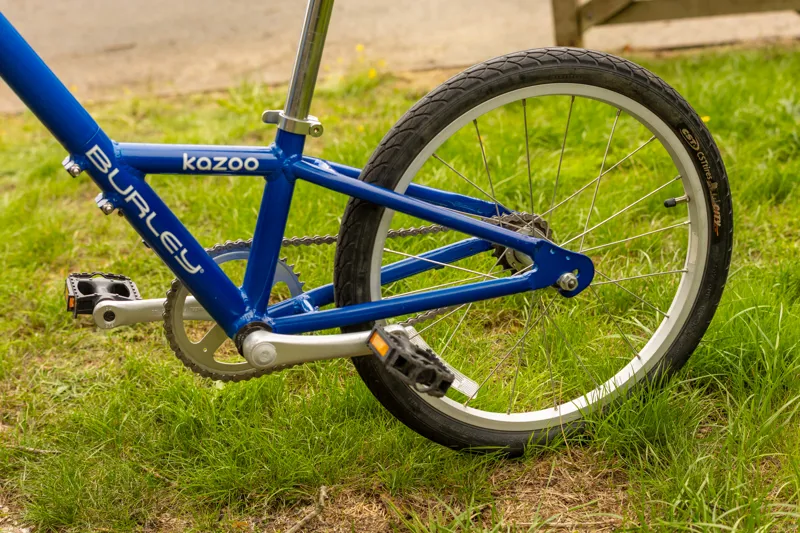 Ex-Hire Burley Kazoo Single Speed Tag-A-Long Trailercycle - 20 Inch Wheel-3