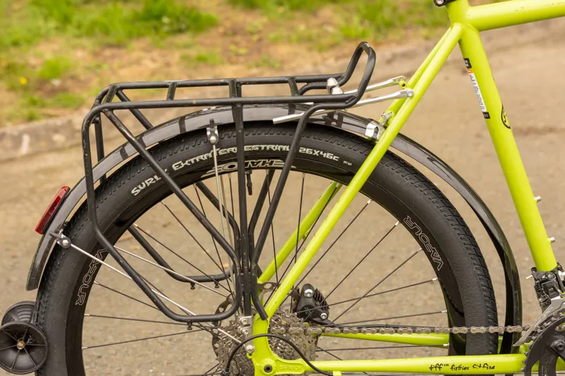 Ex-Hire Surly Disc Trucker 26 Inch Custom Built Touring Bike - Pea Soup Green-10