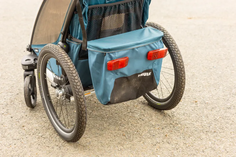 Ex-Hire Thule Chariot Cross 1 Single Seat Child Bike Trailer and Pushchair-6
