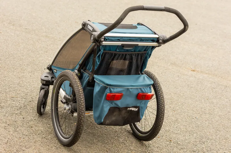 Ex-Hire Thule Chariot Cross 1 Single Seat Child Bike Trailer and Pushchair-5