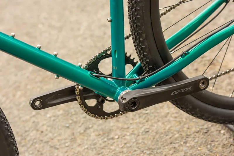 Ex-Hire Genesis Croix De Fer 40 Steel Gravel Bike - Shimano GRX 1x12-6