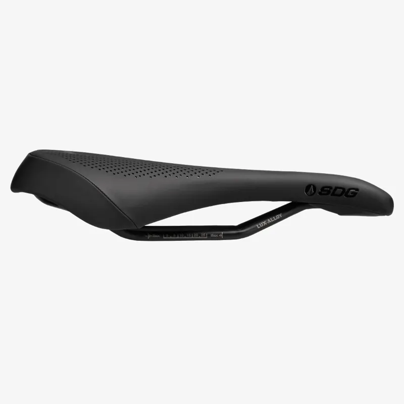 SDG Allure V2 Women's Lux-Alloy Bicycle Saddle - Black-2
