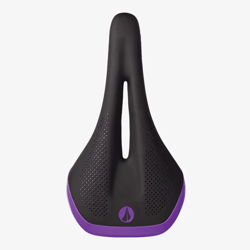 SDG Allure V2 Women's Lux-Alloy Bicycle Saddle - Black/Purple-1