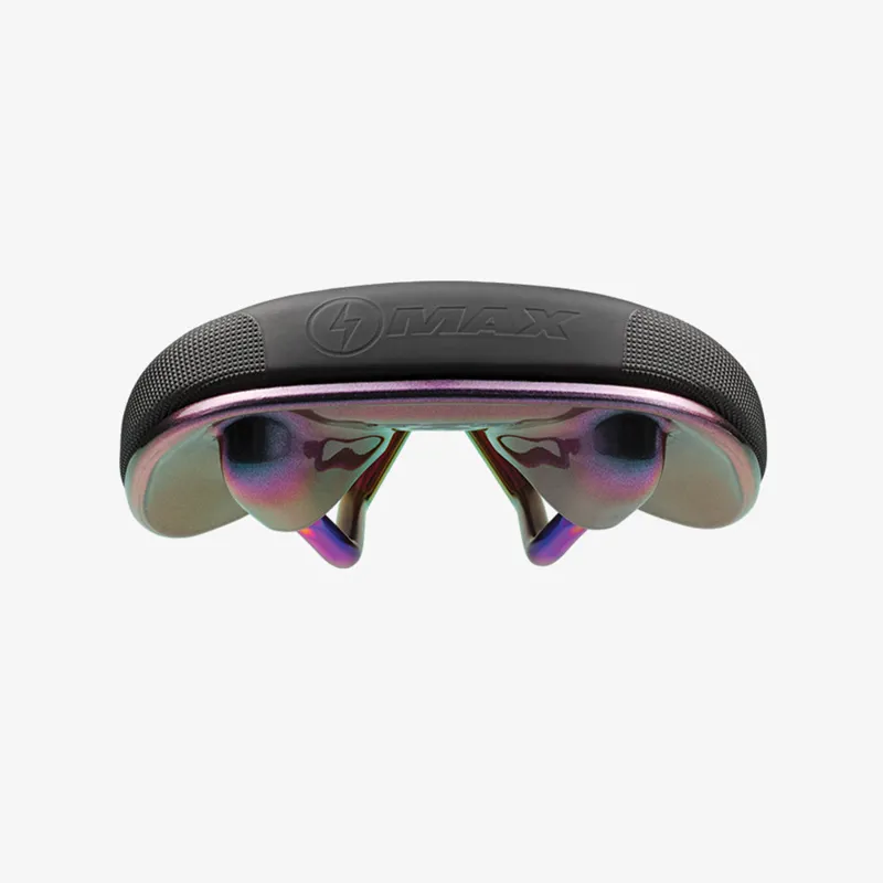 SDG Bel Air V3 Max Lux-Alloy Bicycle Saddle - Black/Oil Slick-5