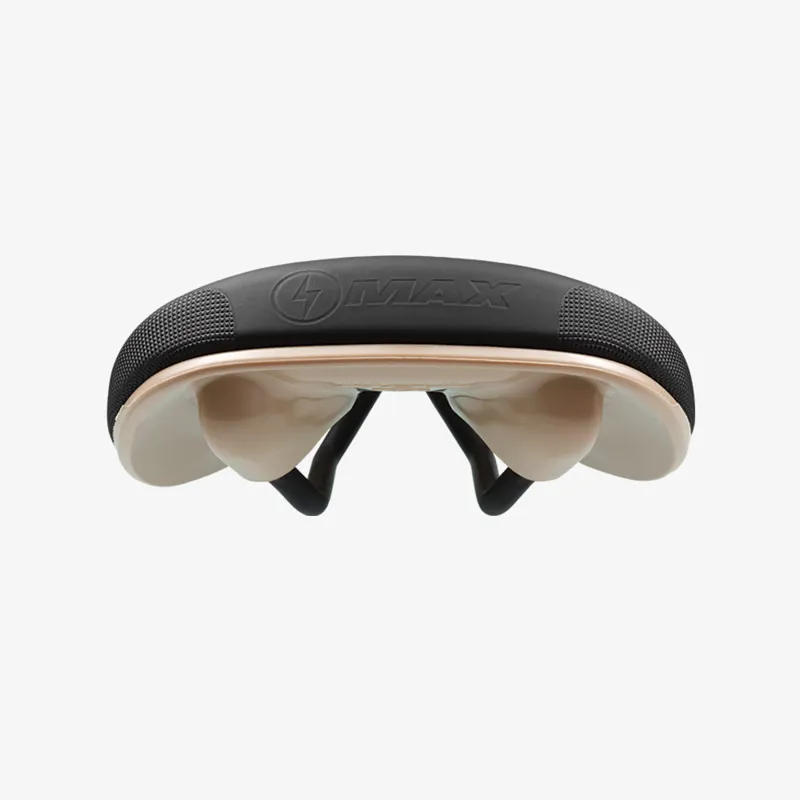 SDG Bel Air V3 Max Lux-Alloy Bicycle Saddle - Black/Tan-5