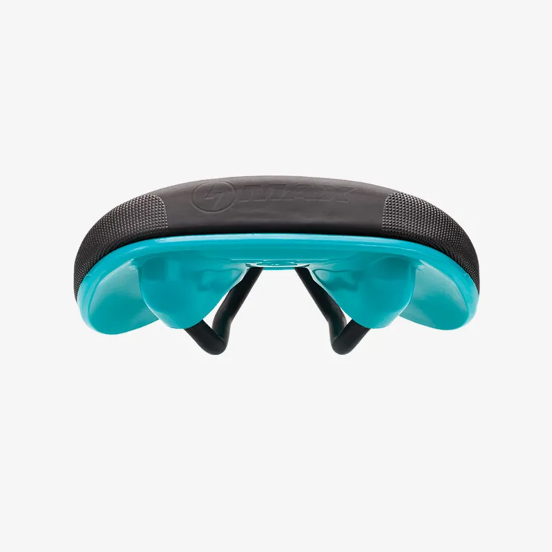 SDG Bel Air V3 Max Lux-Alloy Saddle - Black/ Turquoise-5