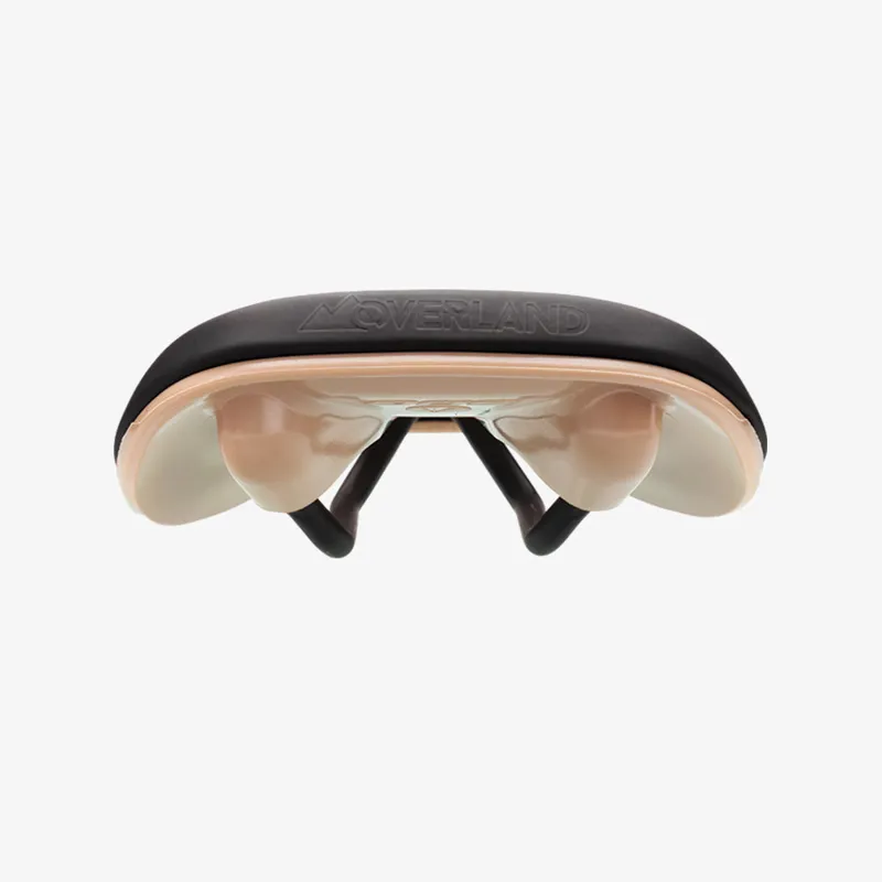 SDG Bel Air V3 Overland Lux-Alloy Bicycle Saddle - Black/Tan-5