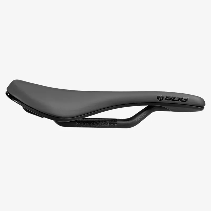 SDG Bel Air V3 Overland Carbon Fibre Bicycle Saddle - Black-2