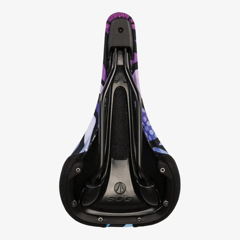SDG Bel Air V3 Lux-Alloy Terra Firma Bicycle Saddle - Haisie Purple-4