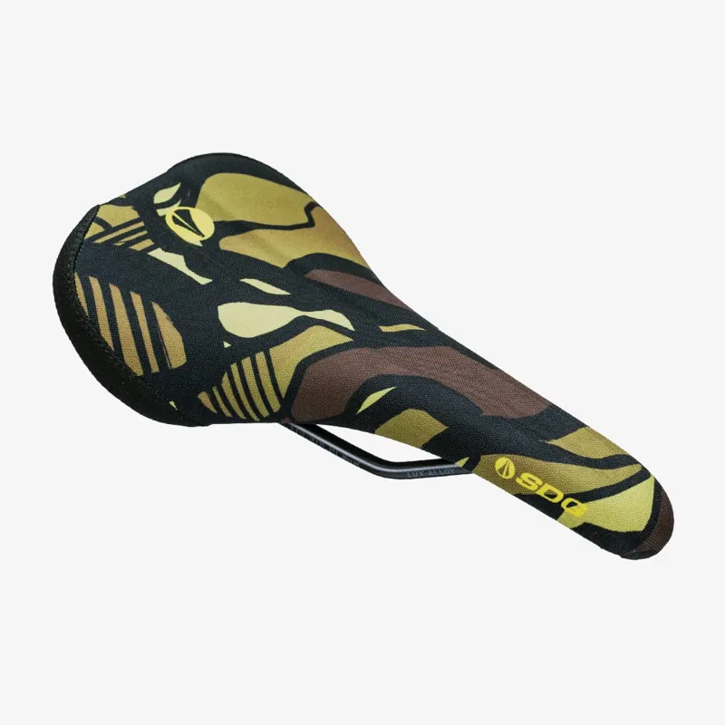 SDG Bel Air V3 Lux-Alloy Terra Firma Bicycle Saddle - Haisie Olive -3
