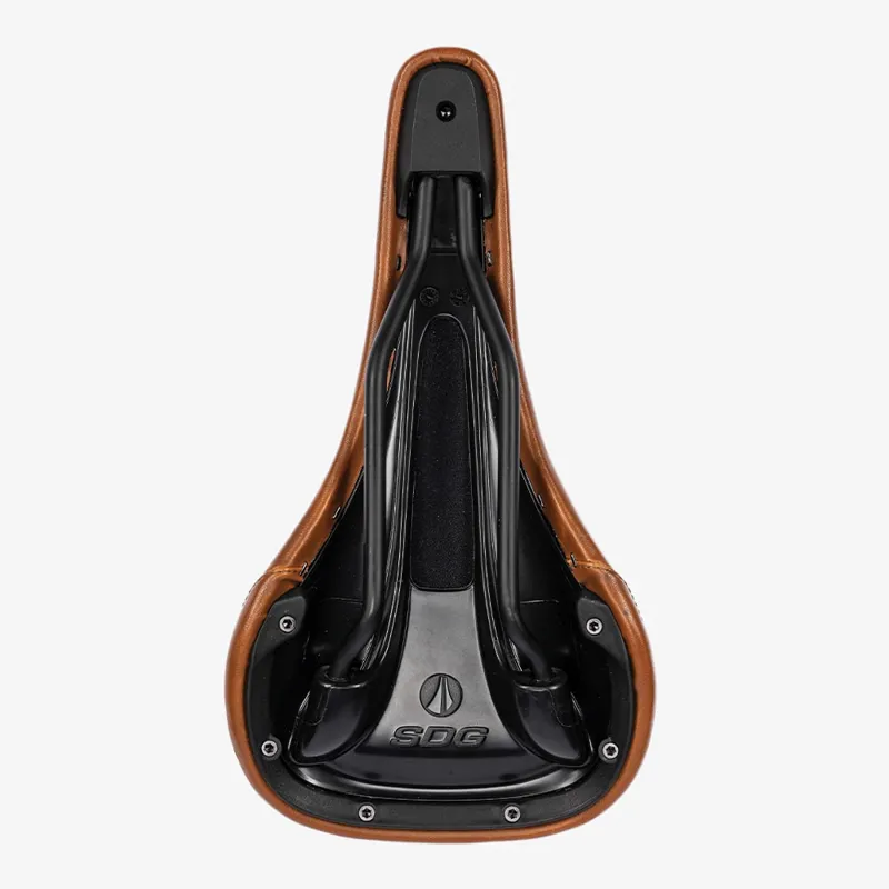 SDG Bel Air V3 Traditional Lux Alloy Sensus 140mm Bicycle Saddle - Tan-4