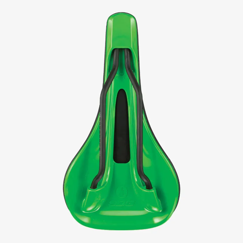 SDG Bel Air V3 Lux-Alloy Bicycle Saddle - Green-3